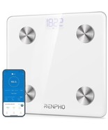 400 Lb. Renpho Digital Scale For Body Weight And Fat, Smart Scale Bmi Ba... - £28.34 GBP
