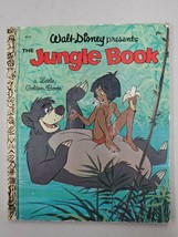 The Jungle Book Little Golden Book Walt Disney 1967 Mowgli Kipling Bagheera - $14.84