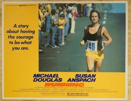 Original 1979 Lobby Card Movie Poster RUNNING Michael Douglas Susan Anspach - £14.73 GBP