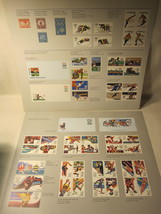 12.25" x 11.25" Bookplate Prints: USPS US Olympics Commerative Stamps examples - $4.00