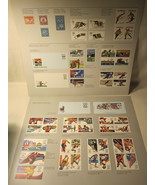 12.25&quot; x 11.25&quot; Bookplate Prints: USPS US Olympics Commerative Stamps ex... - £3.18 GBP
