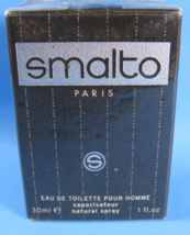 SMALTO Paris by Francesco Smalto Eau de Toilette Men Spray 1.0 fl. oz. Sealed - $93.21