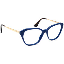 Prada Eyeglasses VPR 28S BIL-1O1 Blue/Gold Butterfly Frame Italy 54[]16 140 - £120.63 GBP