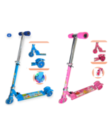 Wadan 3 Wheels Steel Iron Kick Scooter equipped with Light-Up Wheel aged... - $18.99