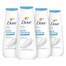Dove Body Wash Gentle Exfoliating With Sea Minerals 4 Count Instantly Reveals Vi - £47.95 GBP