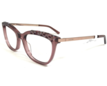 Bebe Eyeglasses Frames BB5179 681 BLUSH CRYSTAL Clear Pink Swarovski 52-... - £73.59 GBP