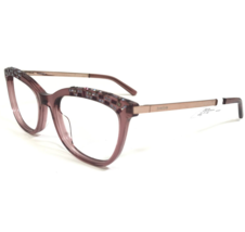 Bebe Eyeglasses Frames BB5179 681 BLUSH CRYSTAL Clear Pink Swarovski 52-17-140 - £72.86 GBP