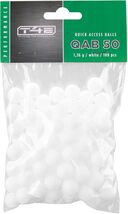 100-Pack .50 Caliber Solid Polymer WHITE Quick Access Balls - T4E Glass ... - $17.99