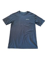 Patagonia Men&#39;s Short Sleeve Brown T-Shirt Size Small Logo on back - £10.62 GBP