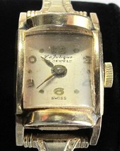 LaJulique 17-jewel 10K RGP Swiss ladies&#39; windup wrist watch - £38.27 GBP