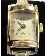 LaJulique 17-jewel 10K RGP Swiss ladies&#39; windup wrist watch - £39.07 GBP