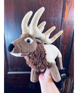 Wild Republic 12 in Standing Elk Plush Deer Buck Brown Elk with Horns - £13.63 GBP