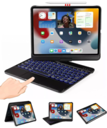 LENRICH iPad Pro 12.9" case with Keyboard - $31.13