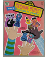 More Sesame Street Finger Puppets 1972 Western Publishing Children&#39;s TV ... - £116.66 GBP