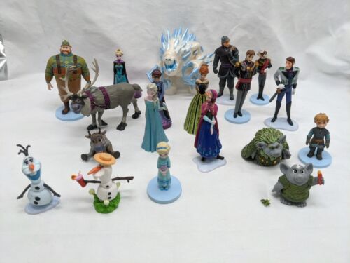 Lot Of (19) Disney's Frozen Character PVC Figures 2-4" - £77.85 GBP