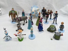 Lot Of (19) Disney's Frozen Character PVC Figures 2-4" - $98.99