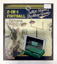 NEW 2-in-1 Football Stand &amp; Desktop Game for Most Tablets gridiron goal sports - £10.48 GBP