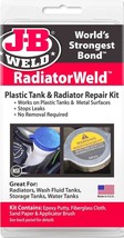 RadiatorWeld Plastic OR Metal Tank EPOXY REPAIR KIT radiator leak J-B WE... - $35.16