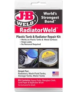 RadiatorWeld Plastic OR Metal Tank EPOXY REPAIR KIT radiator leak J-B WE... - $35.16