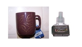 Yankee Candle Silver Sage &amp; Pine ScentPlug Refill Coffee Mug Diffuser Base - £18.03 GBP