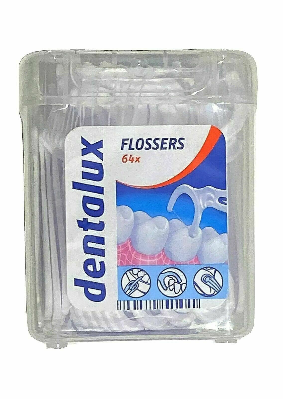 Dentalux Dental Floss Sticks 64 sticks 3 in 1 Dental Floss - Sent from P... - $4.99