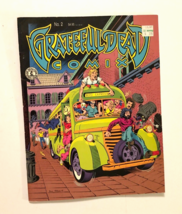 Grateful Dead Comix No. 2 Comic Book Jerry Garcia R. Holmes 1991 Vintage VG-F 5 - £20.69 GBP