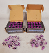40 Qty of JDMSPEED Purple Aluminum Tuner Racing Lug Nuts M12X1.5 (40 Qty) - $38.16