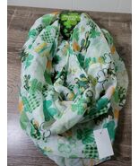 Women&#39;s St. Patrick&#39;s Day Lucky Clover Sheer Infinity Loop Scarf - $265.69 MXN
