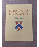 1960s STRATFORD UPON AVON OFFICIAL GUIDE Map, History and Advertisements - $9.00