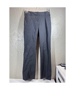  Express Stretch Charcoal Gray Front Leg Seam Dress Pants Size 1/2S Short - $24.95