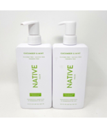 2 - Native SHAMPOO Cucumber &amp; Mint Hair Volumizing Silicone Sulfate Free... - $35.23