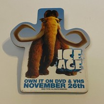 Ice Age Pin 2002 Exclusive Advertising Promotional Mammoth Pinback Button - $7.87