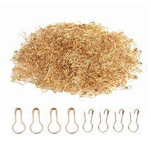 1000 Pieces 22Mm/0.87 Inch Metal Gourd Safety Pins Clothing Tag Pins Bul... - £15.97 GBP