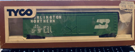 Tyco 50&#39; Burlington Northern Box Car Model Train Car Original Box # 339E - £12.31 GBP