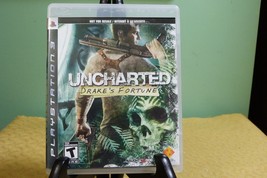 Uncharted: Drake&#39;s Fortune (Sony PlayStation 3 PS3, 2007) CIB w/ Manual Tested - £9.30 GBP