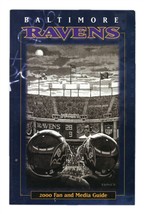 ORIGINAL Vintage 2000 Baltimore Ravens Media Guide Super Bowl Season - $14.84