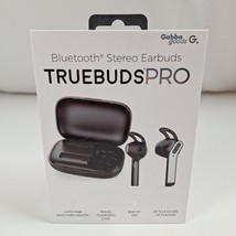 Gabba Goods TrueBuds Pro Bluetooth Stereo Earbuds - Black &amp; Silver - £19.90 GBP
