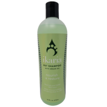 Ikaria Pet Dog Cat Shampoo 16oz Nourish Restore Rosemary Mint Human Salo... - £10.21 GBP