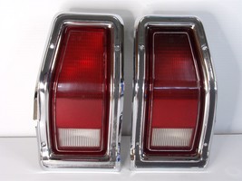 1978 79 80 Dodge Aspen Wagon Tail Lights OEM 3881116 3881117 Pair 78 197... - $112.49