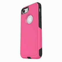 for iPhone 6/6s Slim Shockproof 2-in-1 Durable Hybrid Case HOT PINK/BLACK - £4.68 GBP