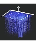 Cascada Bathroom Shower Set with 16” Rainfall Square LED Shower Head - $7,451.26 MXN