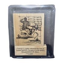 Stampin Up Courage Rubber Stamps, Patriotic Military  Veterans Stamps - £29.61 GBP