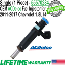 OEM ACDelco x1 Fuel Injector for 2011, 12, 13, 14, 2015 Chevrolet Cruze 1.8L I4 - £30.05 GBP