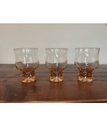 Vintage Shot Sherry Cocktail Glasses Pink Depression Glass Drinkware Cup... - £12.67 GBP