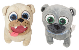 2 PC Lot - Rolly &amp; Bingo Puppy Dog Pals 5&quot; Plush Toy - Disney Jr Stuffed Animal - £9.38 GBP