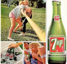 7 Up Where There&#39;s Action 1965 Advertisement Soda Pop Beverage DWII1 - $84.07 CAD