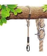 Tree Swing Rope Hammock Tree Straps Hanging Kit, Adjustable Rope Fast &amp; ... - £21.92 GBP