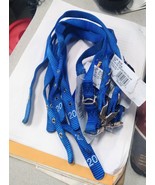 Hamilton Products 5/8” Blue Nylon Dog Collar 20” Deluxe Buckle - Lot of 7 - £25.95 GBP