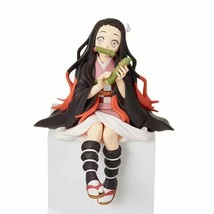 Nezuko Kamado Figure Sitting Perching Rice Balls Action Figure Collectib... - £26.73 GBP