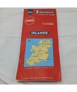 Huge Vintage Irlande Ireland 2000 Michelin Map Guide Brochure - $32.78 CAD